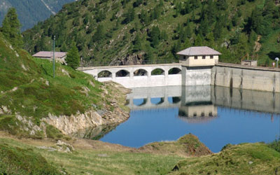 Monitoraggio nell'ambito degli interventi  di risanamento strutturale e conservativo  della Diga Lago Colombo